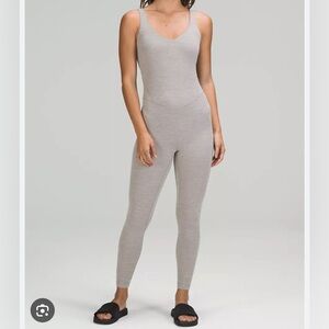 Lululemon align body suit grey 25” size 8